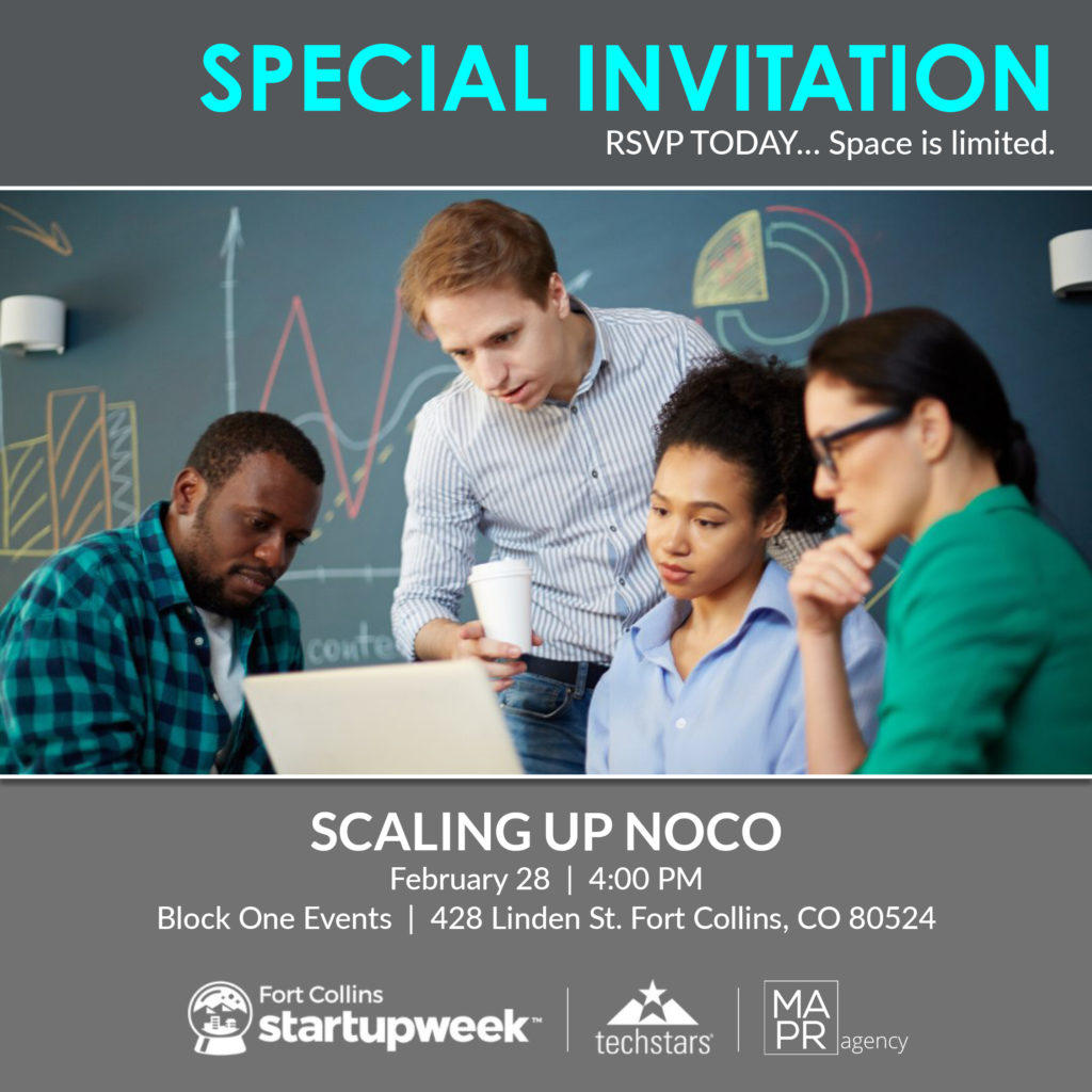 Special Invitation Scaling Up NoCo february 28th